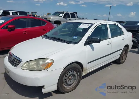 2005 Toyota Corolla Ce из США, поврежденный, VIN JTDBR32E752057347